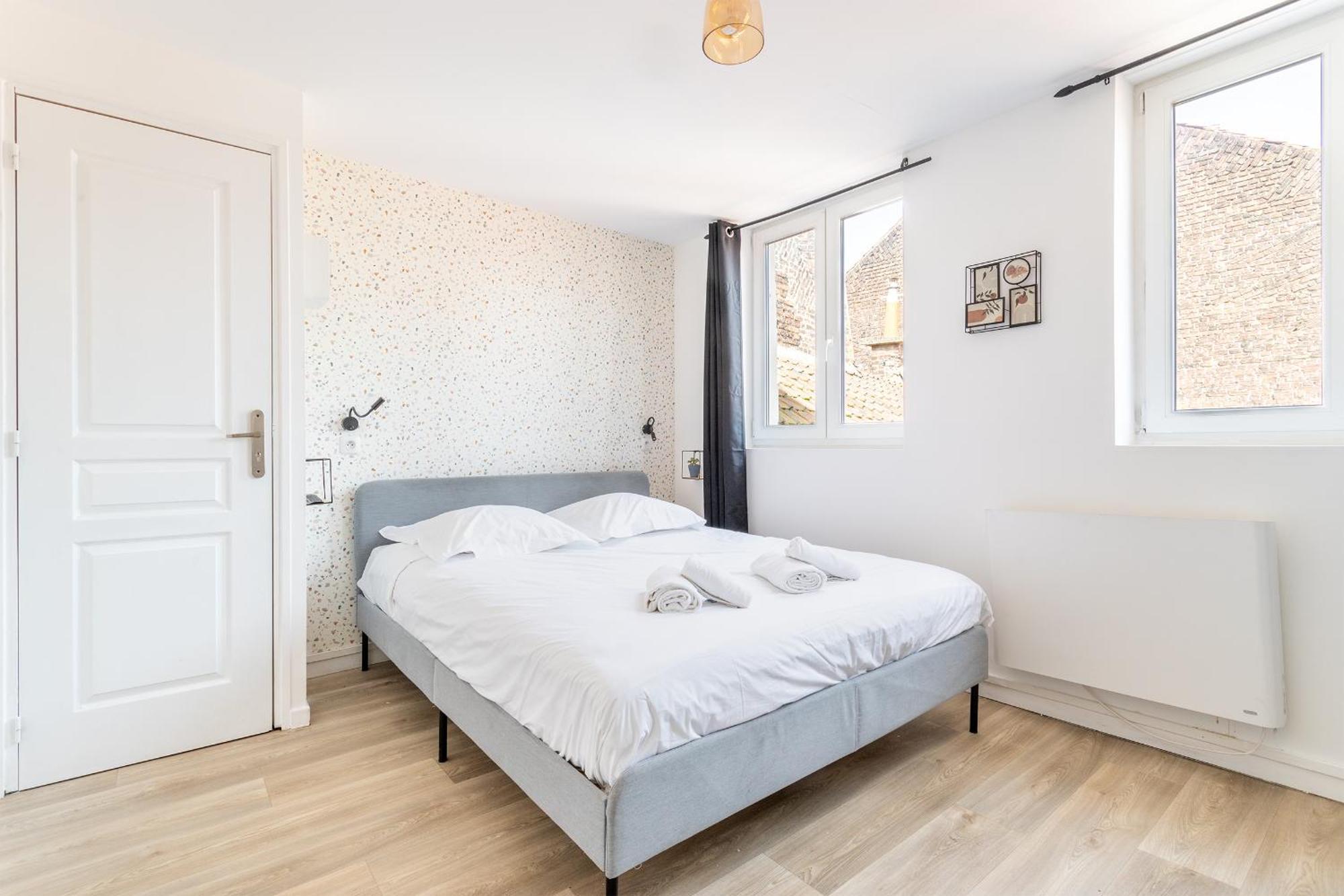 S&K Suite Grande Rue Roubaix - Chambre Spacieuse Et Sdb Privee - Netflix Et Cuisine Zewnętrze zdjęcie