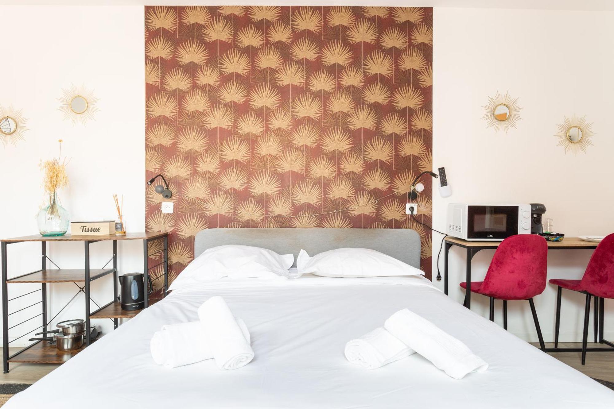 S&K Suite Grande Rue Roubaix - Chambre Spacieuse Et Sdb Privee - Netflix Et Cuisine Zewnętrze zdjęcie